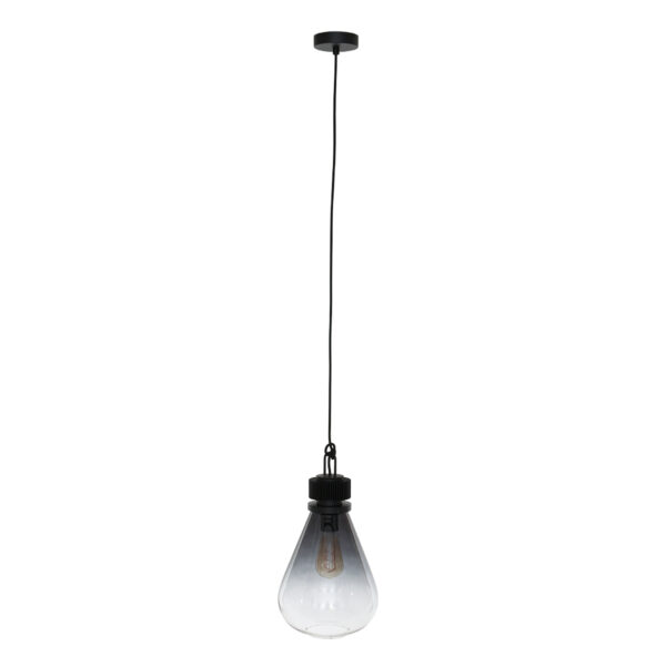 Steinhauer Flere hanglamp - E27 - in  hoogte verstelbaar - ⌀23 cm - rookglas - Image 10