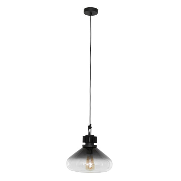 Steinhauer Flere hanglamp - E27 - in  hoogte verstelbaar - ⌀30 cm - rookglas - Image 9