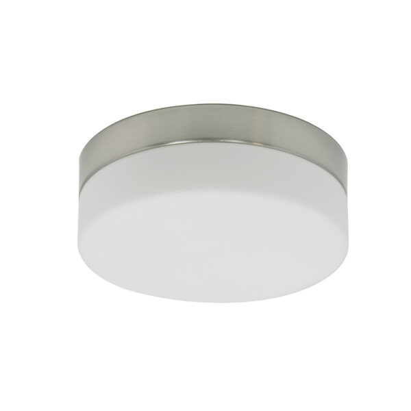 Steinhauer Ikaro plafonniere – ø 18 cm – Ingebouwd (LED) – Staal