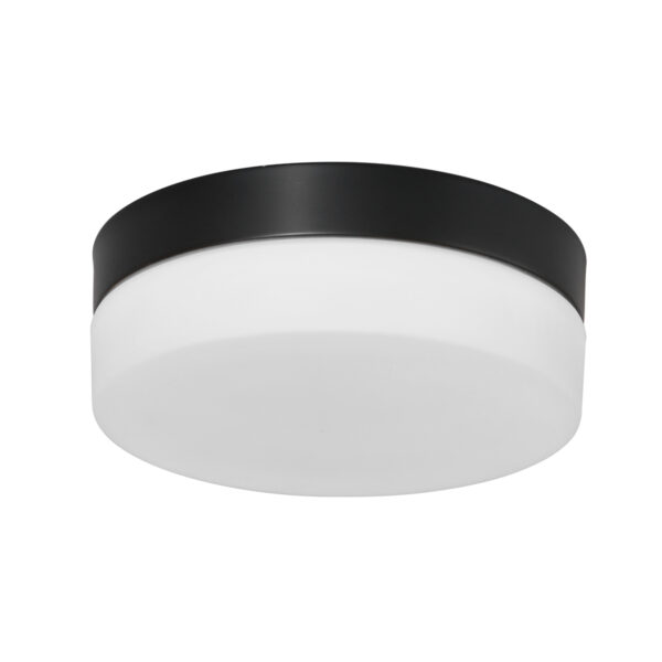 Steinhauer Ikaro plafonniere – ø 24 cm – Ingebouwd (LED) – Zwart
