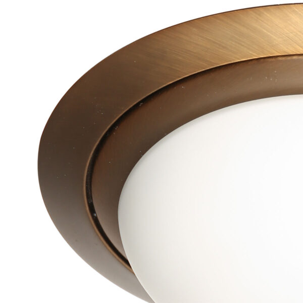 Steinhauer Ikaro plafonnieres –– brons en wit - Image 3