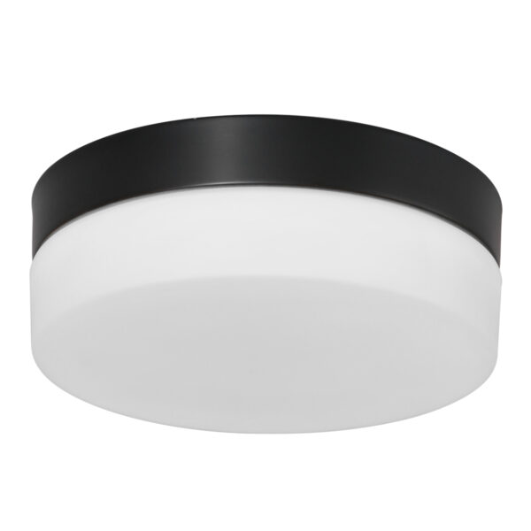 Steinhauer Ikaro plafonniere – ø 30 cm – Ingebouwd (LED) – Zwart