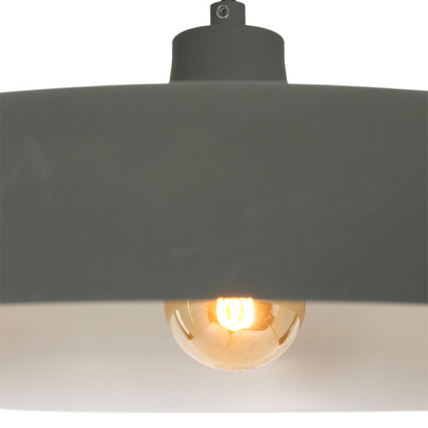 Steinhauer Krisip hanglamp - Ø 55cm - E27 - grijs - Image 2