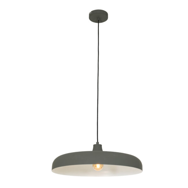 Steinhauer Krisip hanglamp - Ø 55cm - E27 - grijs - Image 9