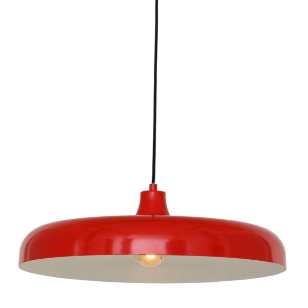 Steinhauer Krisip hanglamp - Ø 55cm - E27 - rood - Image 11