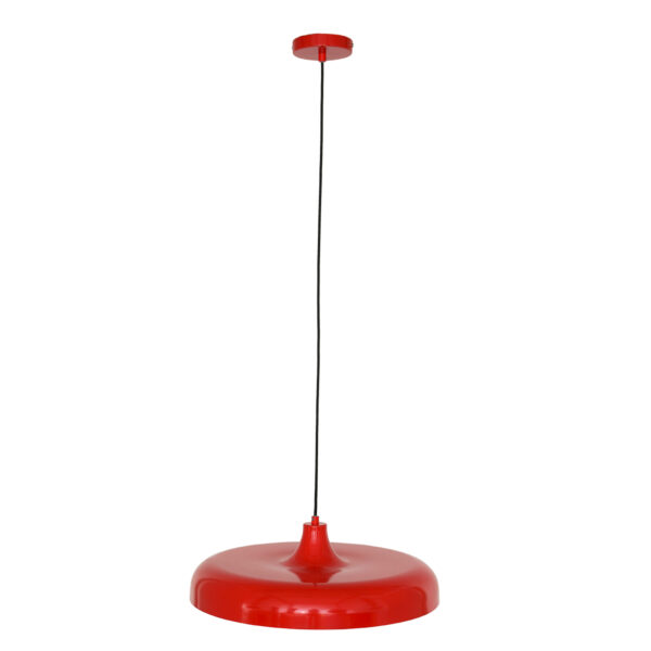 Steinhauer Krisip hanglamp - Ø 55cm - E27 - rood - Image 12