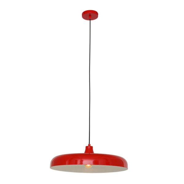 Steinhauer Krisip hanglamp - Ø 55cm - E27 - rood - Image 10