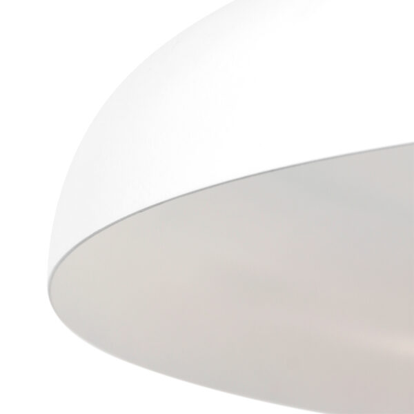 Steinhauer Krisip hanglamp - Ø 55cm - E27 - wit - Image 5
