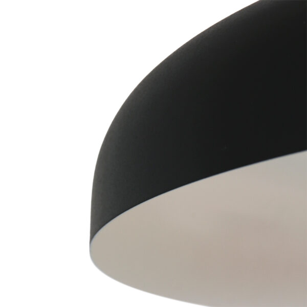 Steinhauer Krisip hanglamp - Ø 55cm - E27 - zwart - Image 2