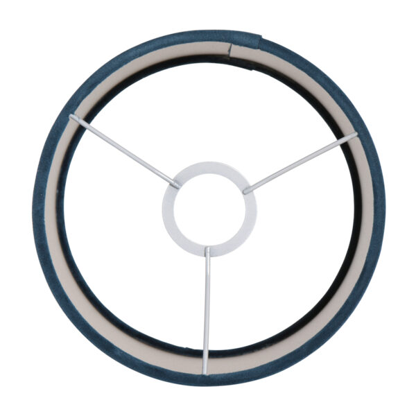 Steinhauer ronde lampenkap blauw 20cm - Image 4