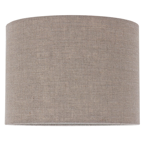 Steinhauer Prestige Chic lampenkap - linnen - kap Ø20 cm - 15 cm hoog - rond - bruin - Image 2