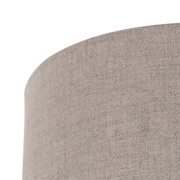 Steinhauer Prestige Chic lampenkap - linnen - kap Ø20 cm - 15 cm hoog - rond - bruin - Image 3