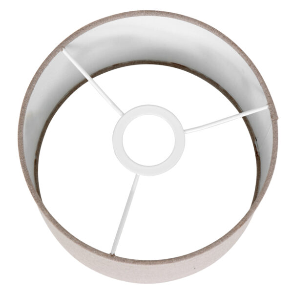 Steinhauer Prestige Chic lampenkap - linnen - kap Ø20 cm - 15 cm hoog - rond - bruin - Image 4