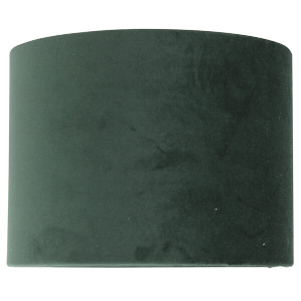 Steinhauer Prestige Chic lampenkap - velvet - rond - kap Ø20 cm - 15 cm hoog - groen - Image 2
