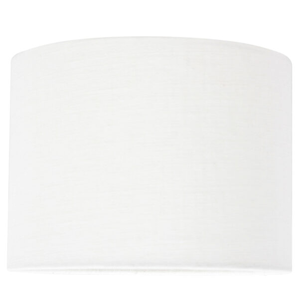 Steinhauer Prestige Chic lampenkap - linnen - kap Ø20 cm - hoogte 15 cm - rond - wit - Image 2