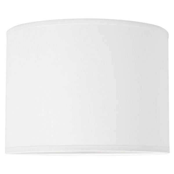 Steinhauer Prestige Chic lampenkap - gladde stof - kap Ø20 cm - hoogte 15 cm - rond - wit - Image 2