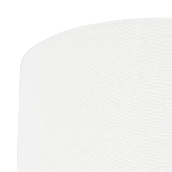 Steinhauer Prestige Chic lampenkap - linnen - kap Ø20 cm - hoogte 15 cm - rond - wit - Image 3