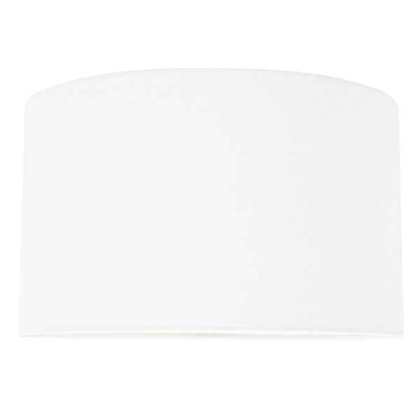 Steinhauer Prestige Chic lampenkap - gladde stof - kap Ø30 cm - hoogte 18 cm - rond - wit - Image 2