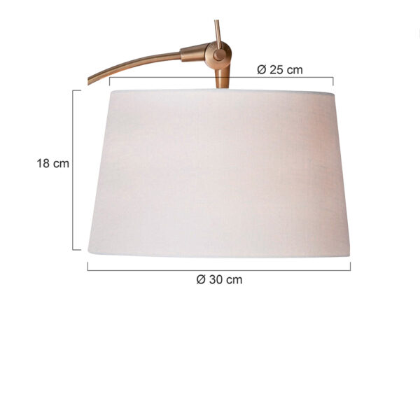 Steinhauer Gramineus Lampenkap Wit - Image 4