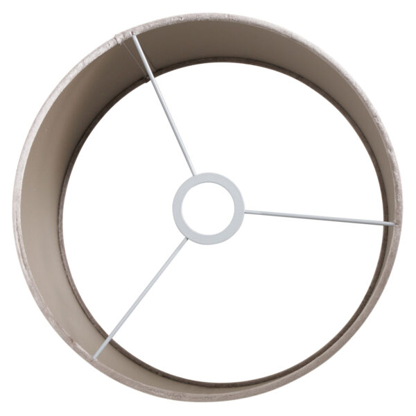 Steinhauer Prestige Chic lampenkap - velvet - kap Ø30 cm - 18 cm hoog - grijs - Image 4