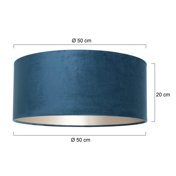 Steinhauer Lampenkappen lampenkappen – ø 50 cm –– blauw - Image 5