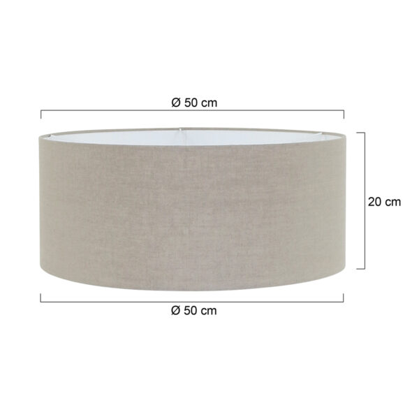 Steinhauer Gramineus Lampenkap Beige - Image 4