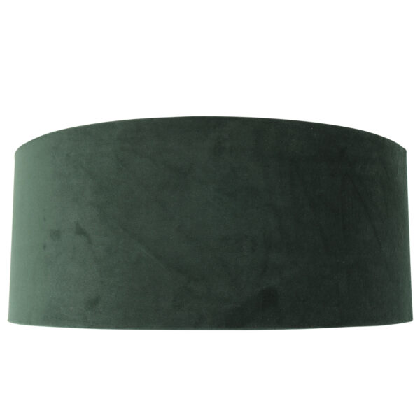 Steinhauer Prestige Chic lampenkap - velours - kap Ø 50 cm - 20 cm hoog - rond - groen - Image 2