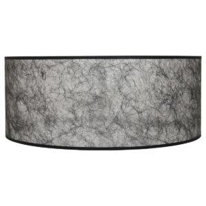 Steinhauer Lampenkappen lampenkap – ø 50 cm – E27 (grote fitting) – Zwart