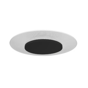 Steinhauer Lido plafonniere – ø 36 cm – Ingebouwd (LED) – Zwart