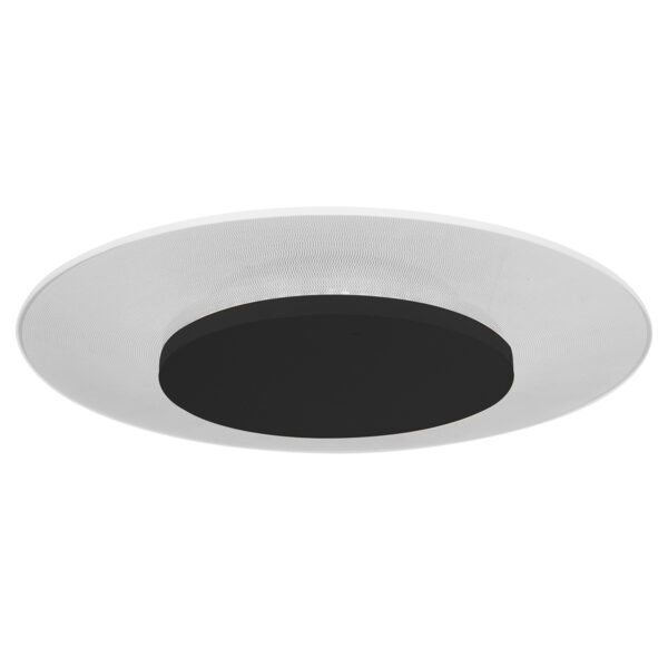 Steinhauer Lido plafonniere – ø 42 cm – Ingebouwd (LED) – Zwart