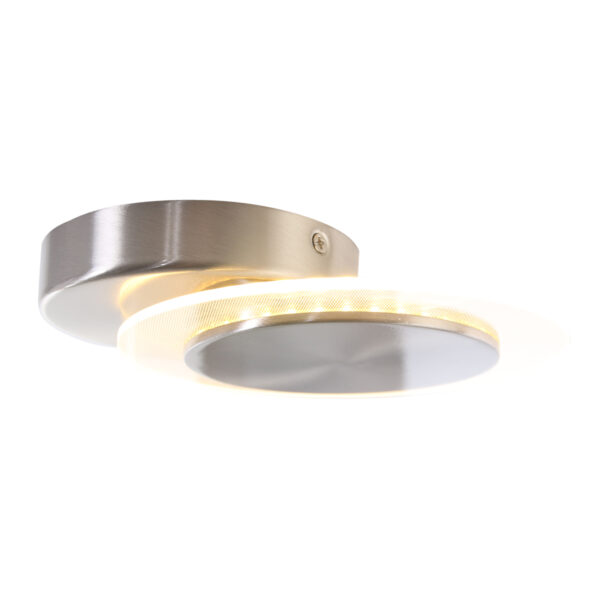 Steinhauer Lido plafond wandlamp - ingebouwd LED - Ø17 cm - draaibaar - staal - Image 13