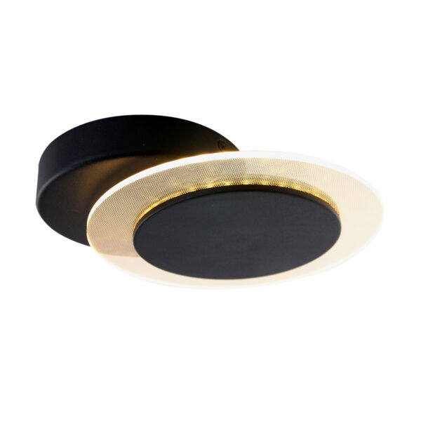 Steinhauer Eclipse plafondlamp - ingebouwd LED - draaibaar - Ø 17 cm - zwart - Image 14