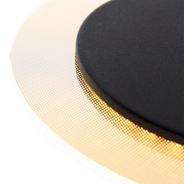 Steinhauer Eclipse plafondlamp - ingebouwd LED - draaibaar - Ø 17 cm - zwart - Image 4