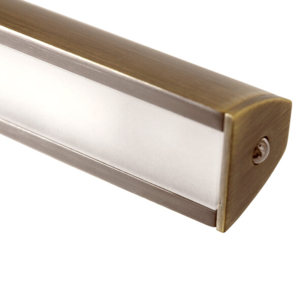 Steinhauer Litho schilderijlamp - 32 cm breed - incl. LED - incl. dimmer - brons - Image 2