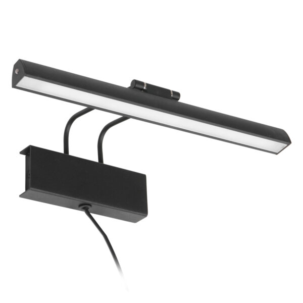 Steinhauer Litho schilderijlamp - 32 cm breed - incl. LED - incl. dimmer - zwart - Image 3