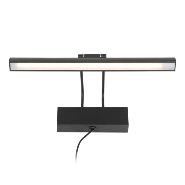 Steinhauer Litho schilderijlamp - 32 cm breed - incl. LED - incl. dimmer - zwart - Image 4