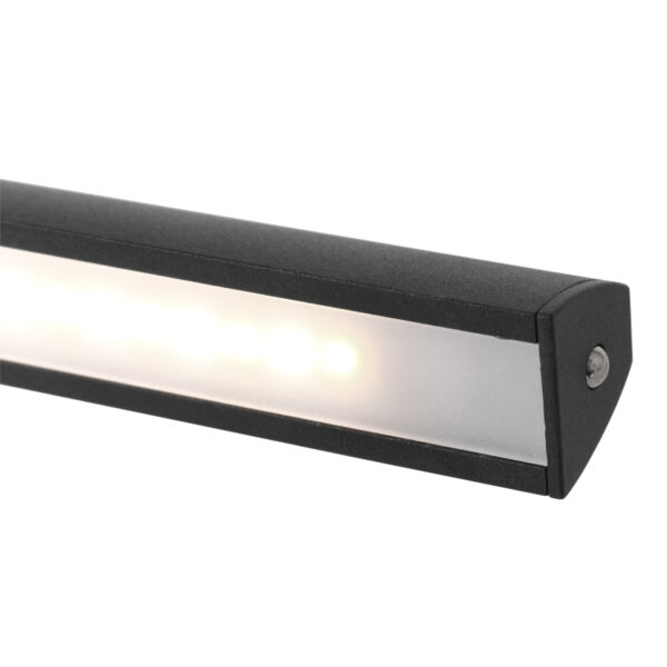 Steinhauer Litho schilderijlamp - 32 cm breed - incl. LED - incl. dimmer - zwart - Image 9