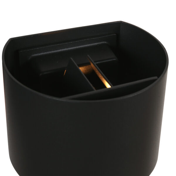 Steinhauer Logan wandlamp – Ingebouwd (LED) – zwart - Image 6
