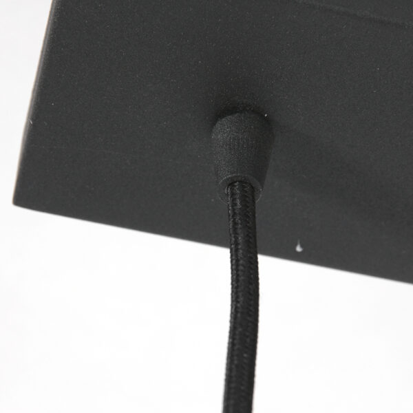 Steinhauer Lotus hanglamp – E27 (grote fitting) – smokeglas en zwart - Image 4