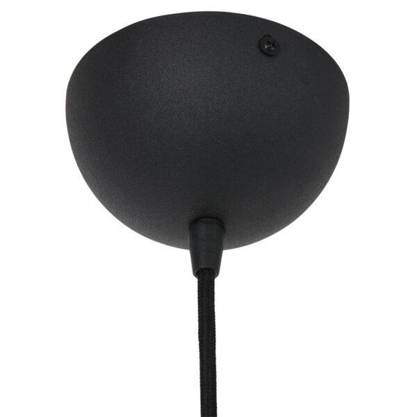 Steinhauer Lotus hanglamp – E27 (grote fitting) – smokeglas en zwart - Image 11