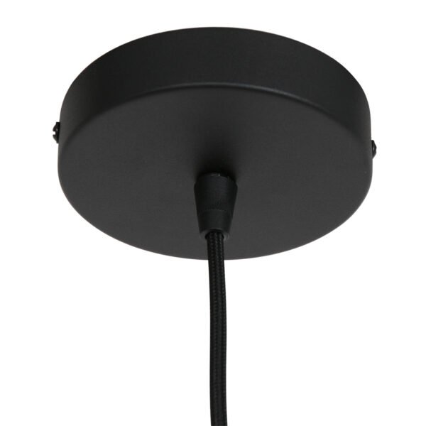 Steinhauer Ikaro hanglamp – In hoogte verstelbaar – E27 (grote fitting) – beuken en zwart - Image 13