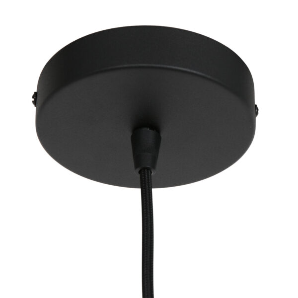 Steinhauer Ikaro hanglamp – In hoogte verstelbaar – E27 (grote fitting) – beuken en zwart - Image 10