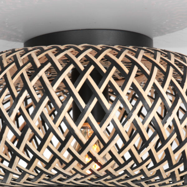 Bamboe plafondlamp gevlochten Anne Lighting Maze - Image 5