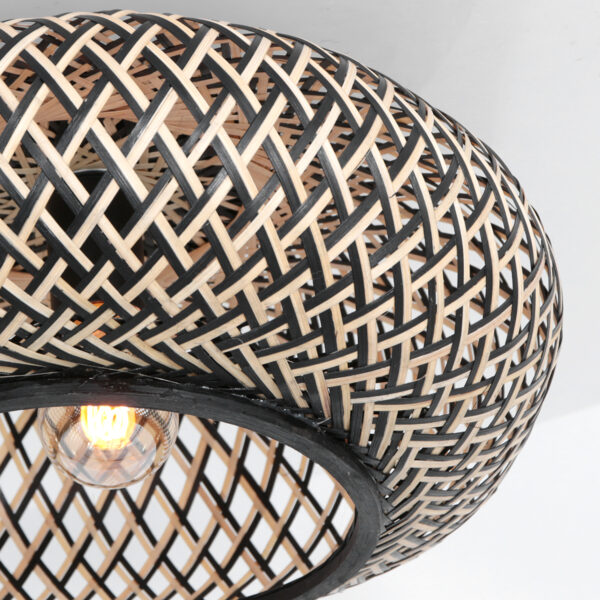 Bamboe plafondlamp gevlochten Anne Lighting Maze - Image 9