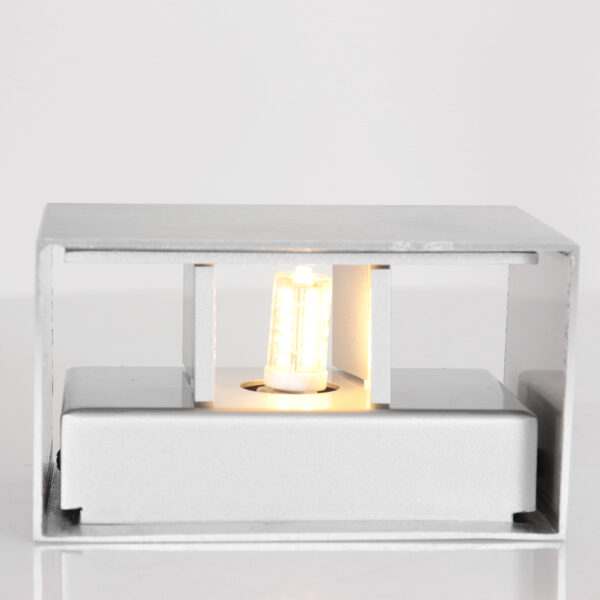 Steinhauer Muro wandlamp - 2700K - 300L - 3W - 7,5 cm diep - staal - Image 15