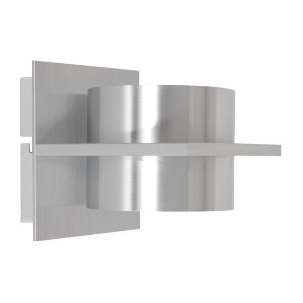 Steinhauer Muro wandlamp - 2700K - 300L - 3W - 14 cm diep - staal - Afbeelding 8