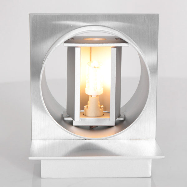 Steinhauer Muro wandlamp - 2700K - 300L - 3W - 14 cm diep - staal - Afbeelding 9