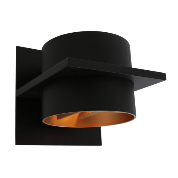 Steinhauer Muro wandlamp - 2700K - 300L - 3W - 14 cm diep - zwart - Image 8