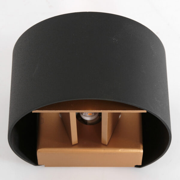 Steinhauer Muro wandlamp - 2700K - 300L - 11 cm diep - metaal - zwart - Image 10