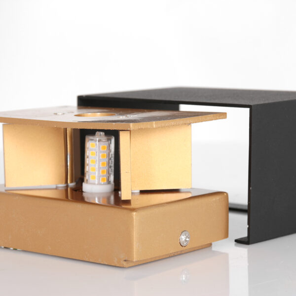 Steinhauer Muro wandlamp - 2700K - 300L - 3W - 7,5 cm diep - zwart - Image 10